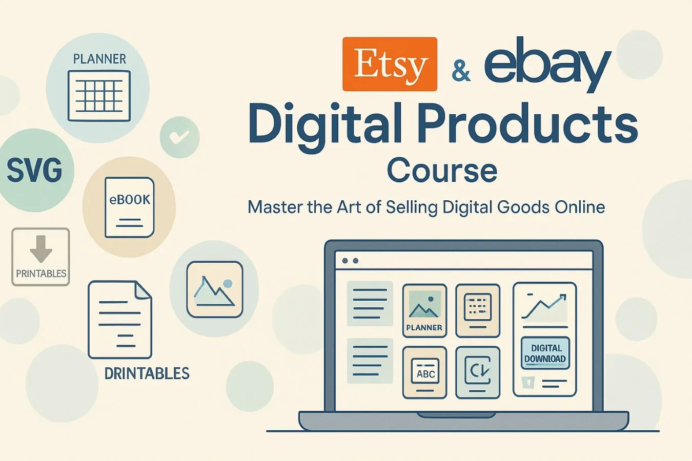 Etsy & eBay Digital Products